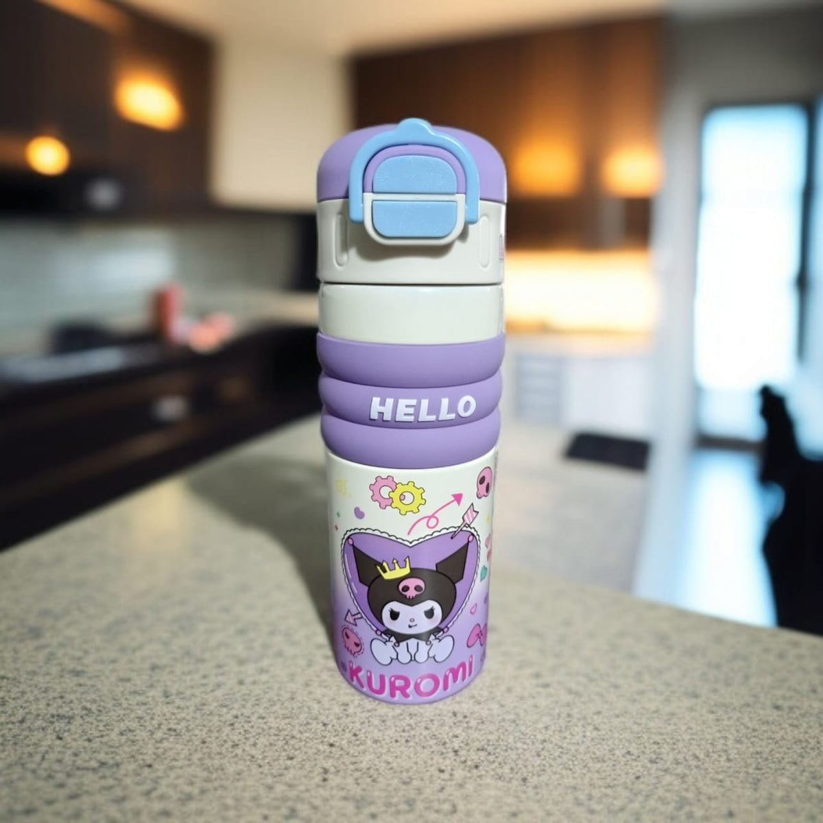 Stainless Steel Insulated Water Bottle -Purple