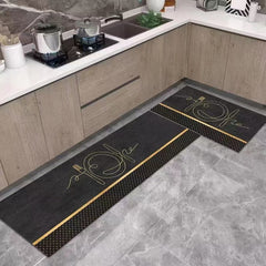 Pair of Non-Slip Kitchen Mat-D4