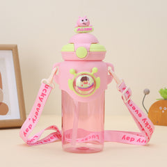 Kids Sipper Water Bottle-Pink