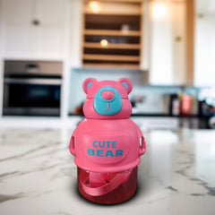 Bear Shape Water Bottle-Pink