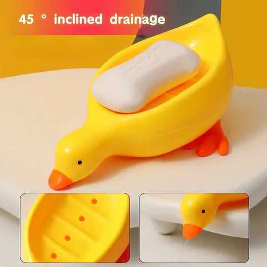 1 Pc Cute Duck Soap Dish