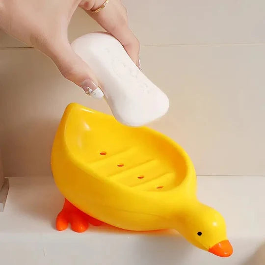 1 Pc Cute Duck Soap Dish