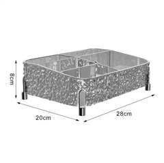 Glacier Design Desktop Makeup Organizer(Black)