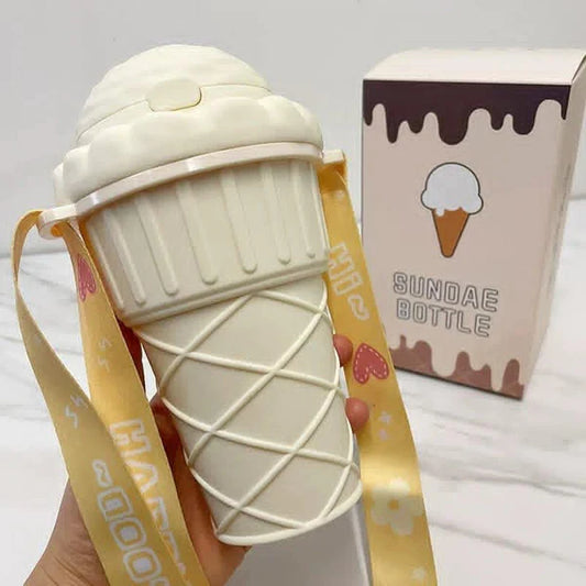 Ice Cream Shape Mug-White