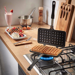 Aluminium Dual Waffle Maker