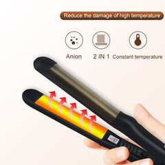 REMINGTON  2 in 1 Professional Curler and Straightener(Minor Damage)