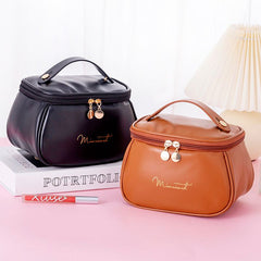 Pu Leather Pouch-Black