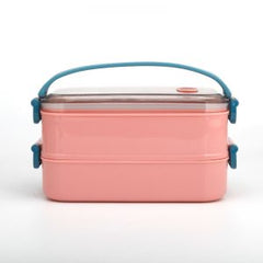 2 Layer Stainless Steel Lunch Box