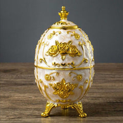 1PC European Pop-up Toothpick Holder White Gold