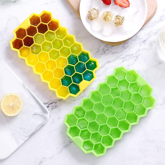 Silicone Ice Cube Molds with Lid
