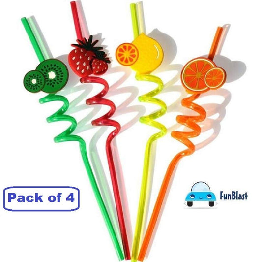 Cartoon Reusable Straws