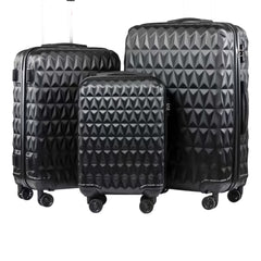 1 Pc Business Travel Trolley Suitcase (Black)