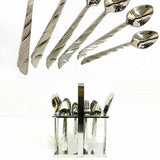 29-Pcs Stainless Steel Cutlery Set (D2)