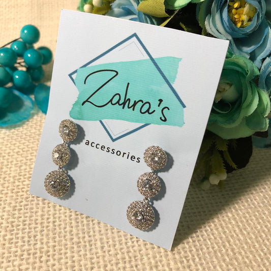 3 Drop Pendant Style Classy Earrings Tops 3990/17