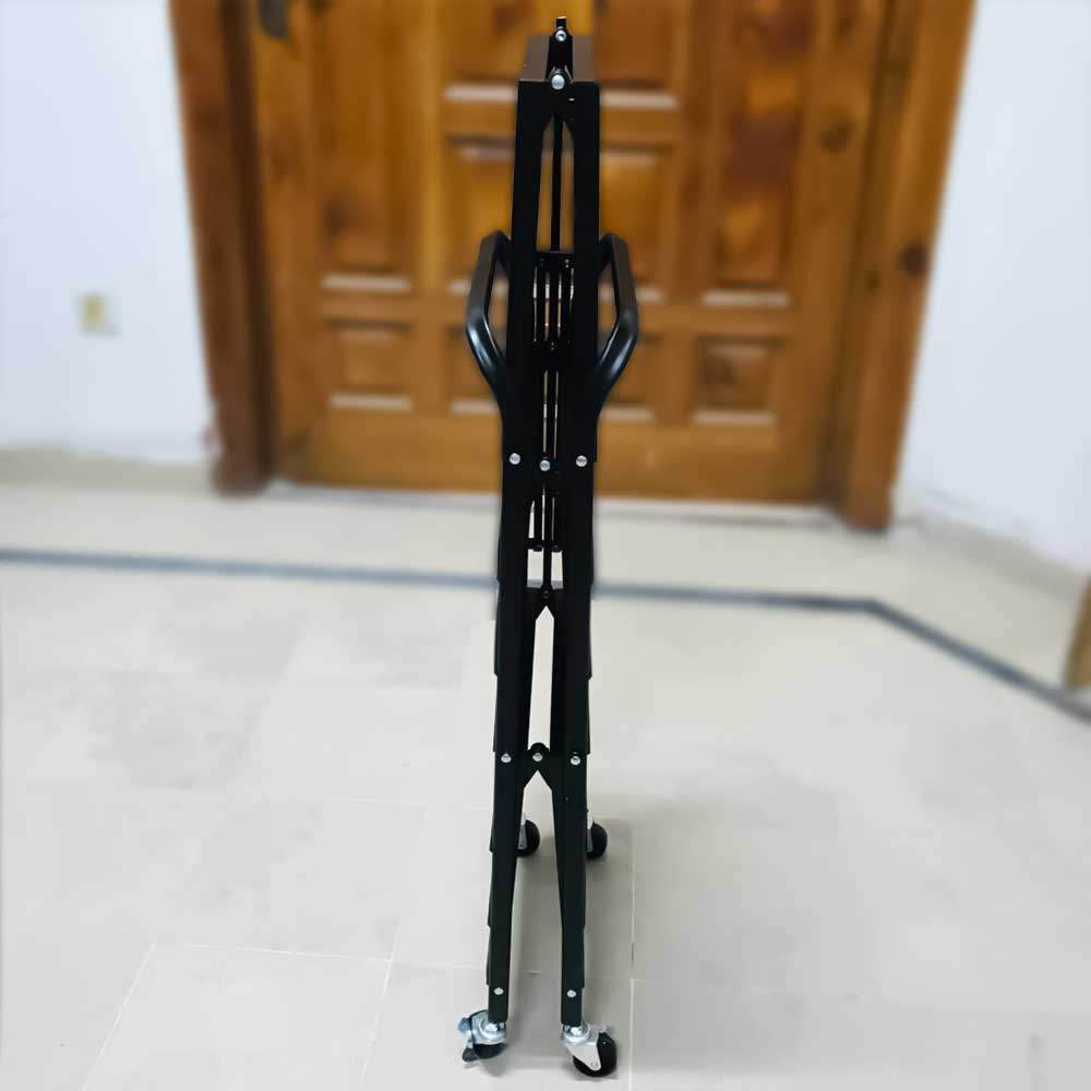 3-Tiers Metal Foldable Trolley