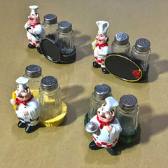 French Chef Salt & Pepper Cart Holder