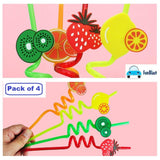 Cartoon Reusable Straws