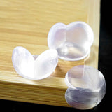 4Pcs Transparent Child Protection Angle Round