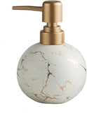 Sink Countertop Soap Shower Bottles (White)