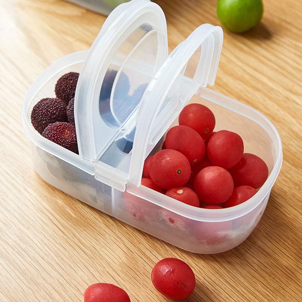 2 Partition Food Storage Box