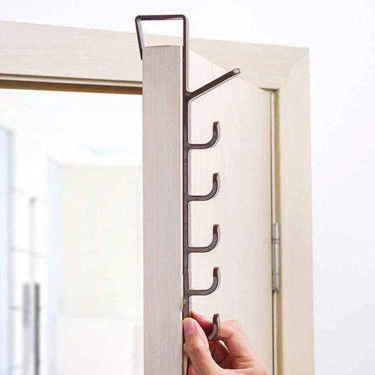 5 Hooks Over Door Hanger