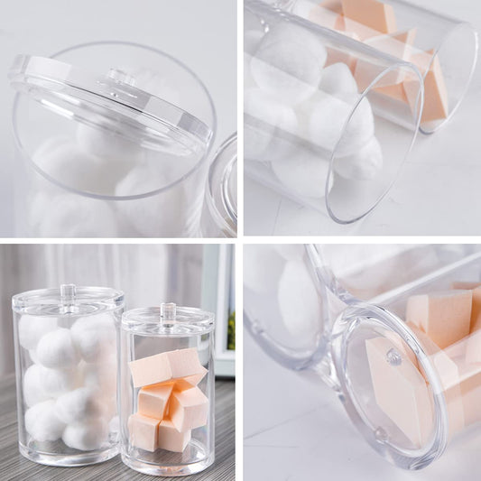 MultiPurpose Acrylic Cotton Swab Holder