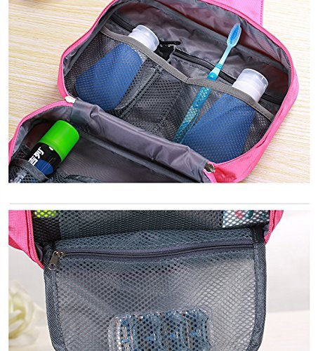 Multipurpose Travel Pouch Portable Bag (Pink)