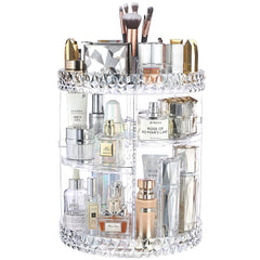 360 Degree Rotating Makeup Organizer