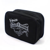 Multipurpose Travel Pouch Portable Bag (black)
