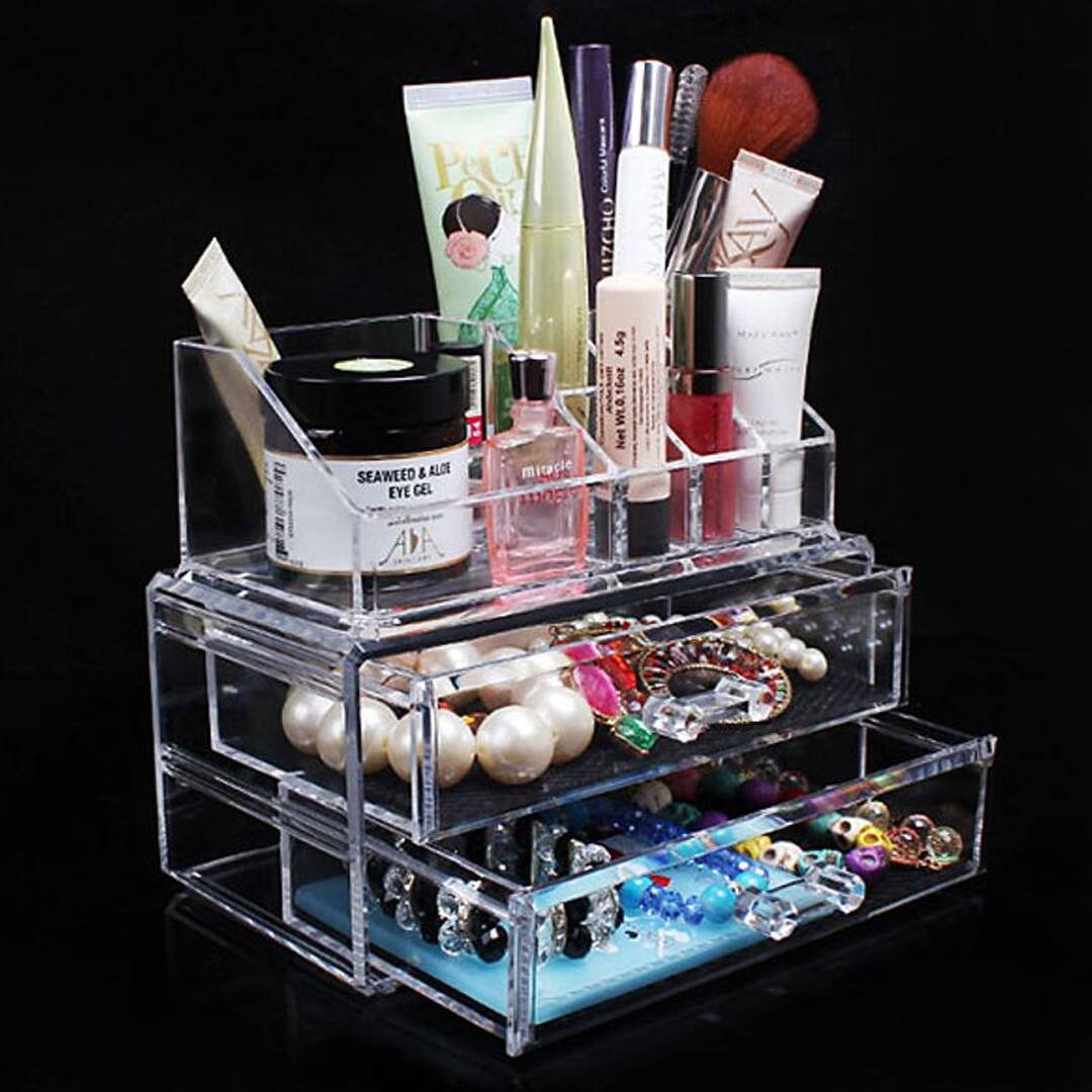 Acrylic Makeup Storage Box - 6601