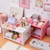 Desktop Storage Shelf Desk Accessories Organizer