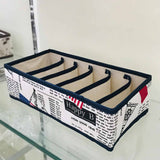Set of 2 Oxford Clothes Undergarments' Organizer(HAPPY B)