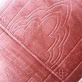 Soft Back Rest Foldable Prayer Mat Salat Musallah (Dark Green)