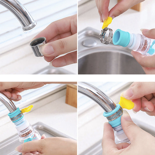 360 Degree Water Tap Rotating Shower