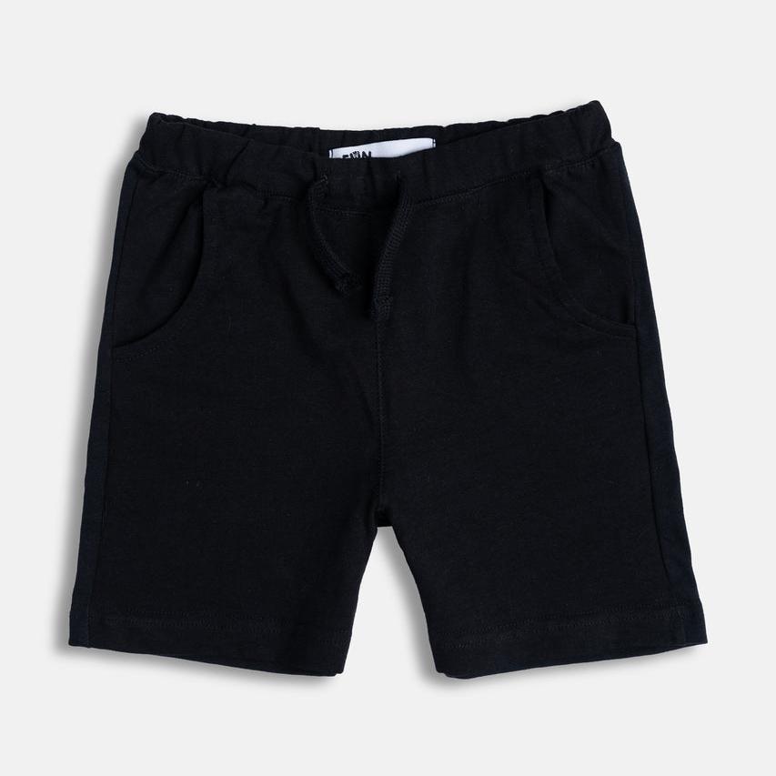 Black Jersey Short