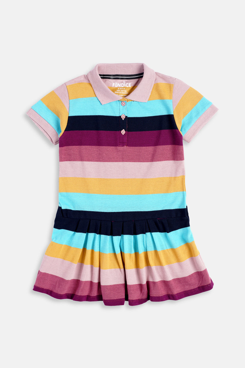 Yellow Stripes Frock