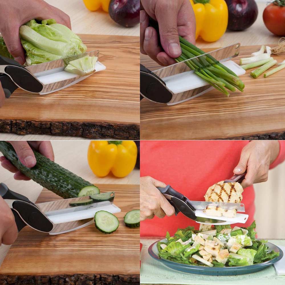 Multi-Function Clever Cutter 2-in-1