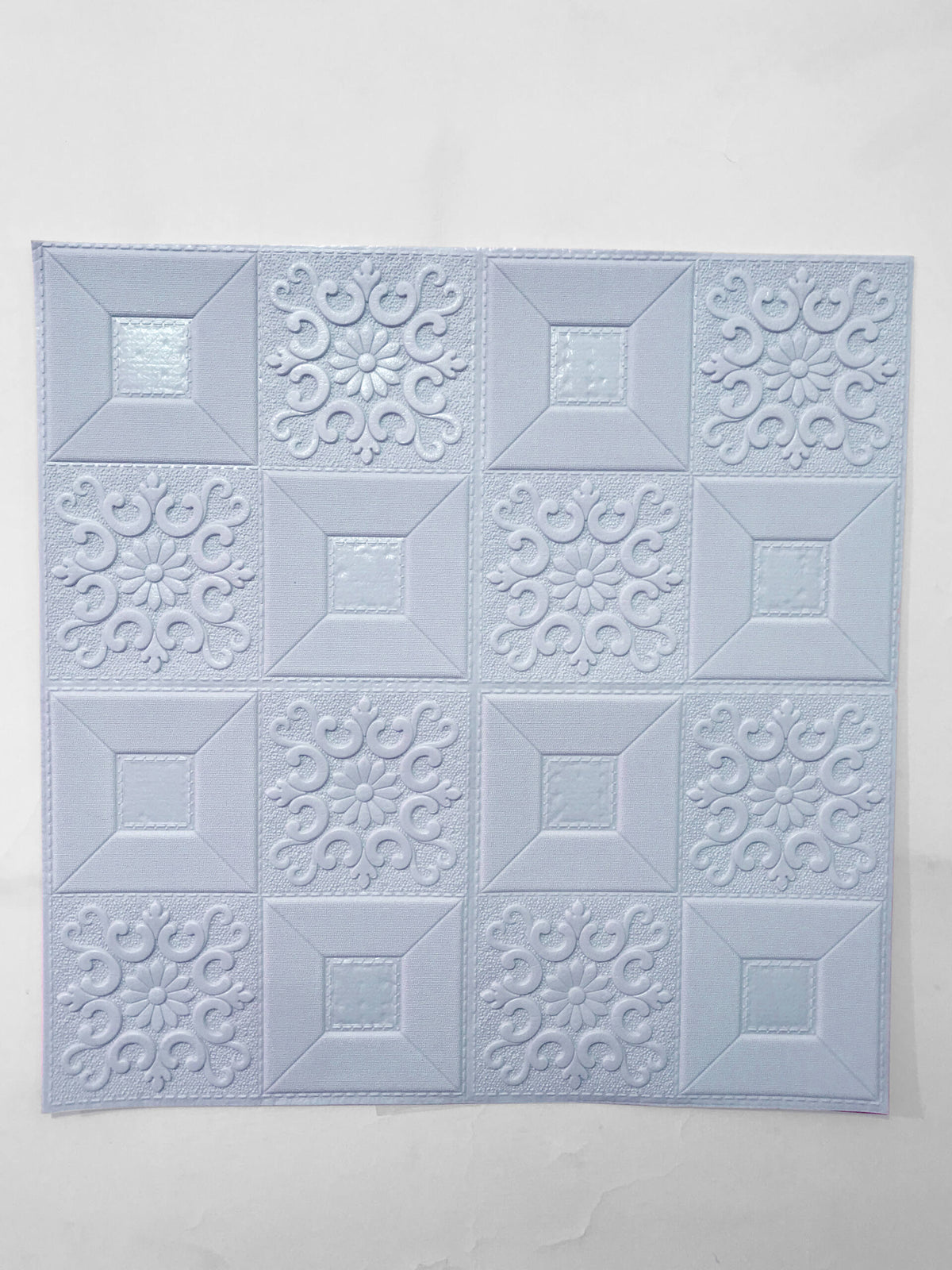 3D Foam Brick Wall Sheet Pack of 4 (Floral Style)