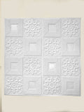 3D Foam Brick Wall Sheet Pack of 4 (Floral Style)