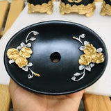 Luxurious Washroom Set Bath Utensils