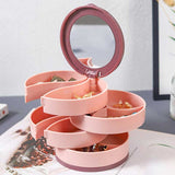 Jewelry Storage Box Multilayer Rotating Box