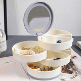 Jewelry Storage Box Multilayer Rotating Box