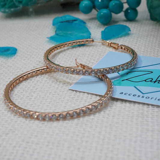 Round Pendant Style High Quality Classy Earrings Tops 5730/9