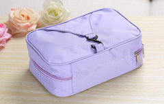 Multipurpose Travel Pouch Portable Bag (Light purple)