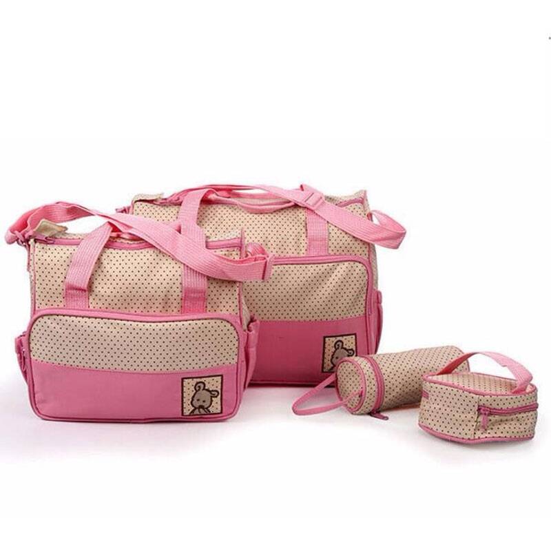 5pc Baby Nappy Changing bags