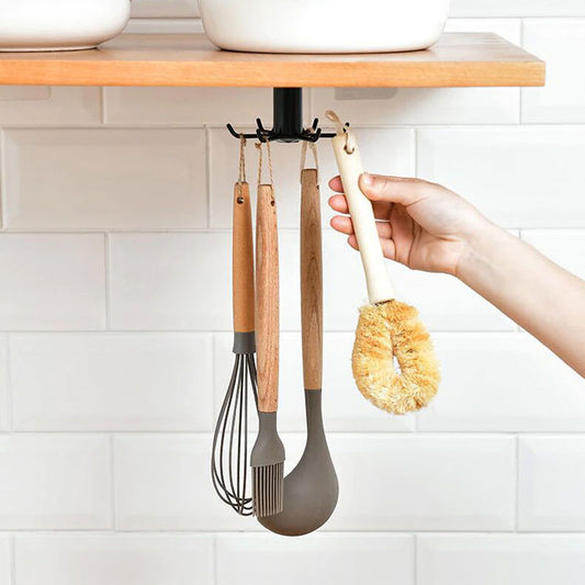 Rotatable Kitchen Organizer Kitchen Rack