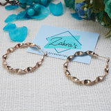 Round Style High Quality Classy Earrings Tops 37205