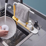 Extendable  Sponge Holder Sink Drain Rack