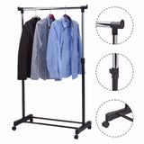 Single-Pole Clothes Hanger Stainless Steel(big)