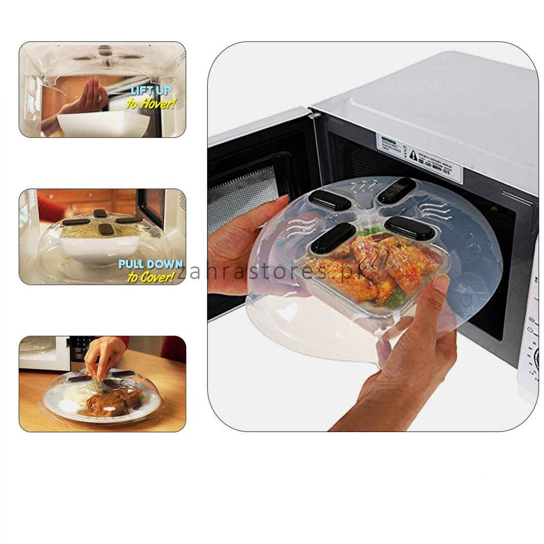 Splatter Microwave Guard Cover Magnetic